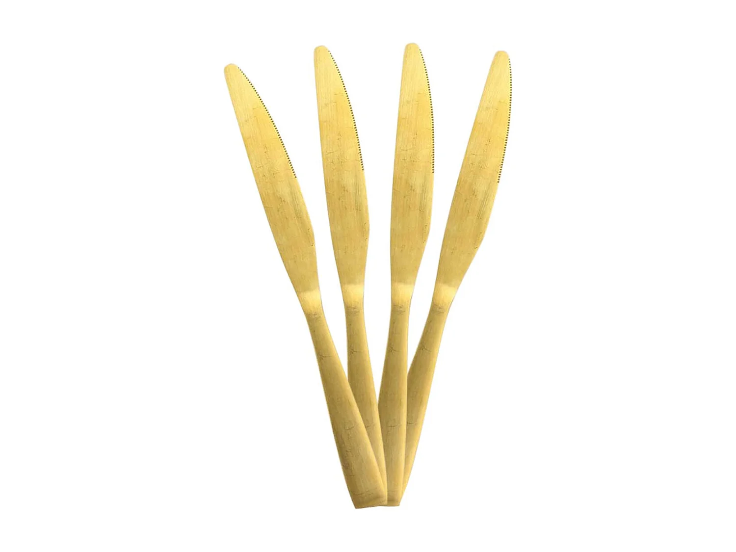 Ménagère 16 Pièces en Acier Inoxydable Doré - STELLA