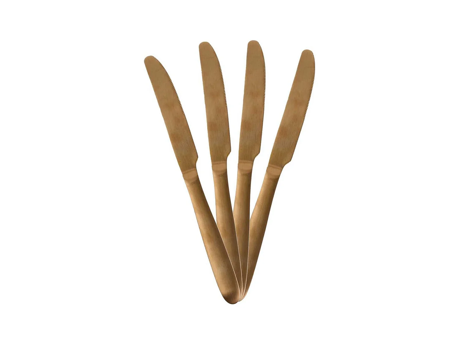 Ménagère 16 Pièces en Acier Inoxydable Cuivré - STELLA