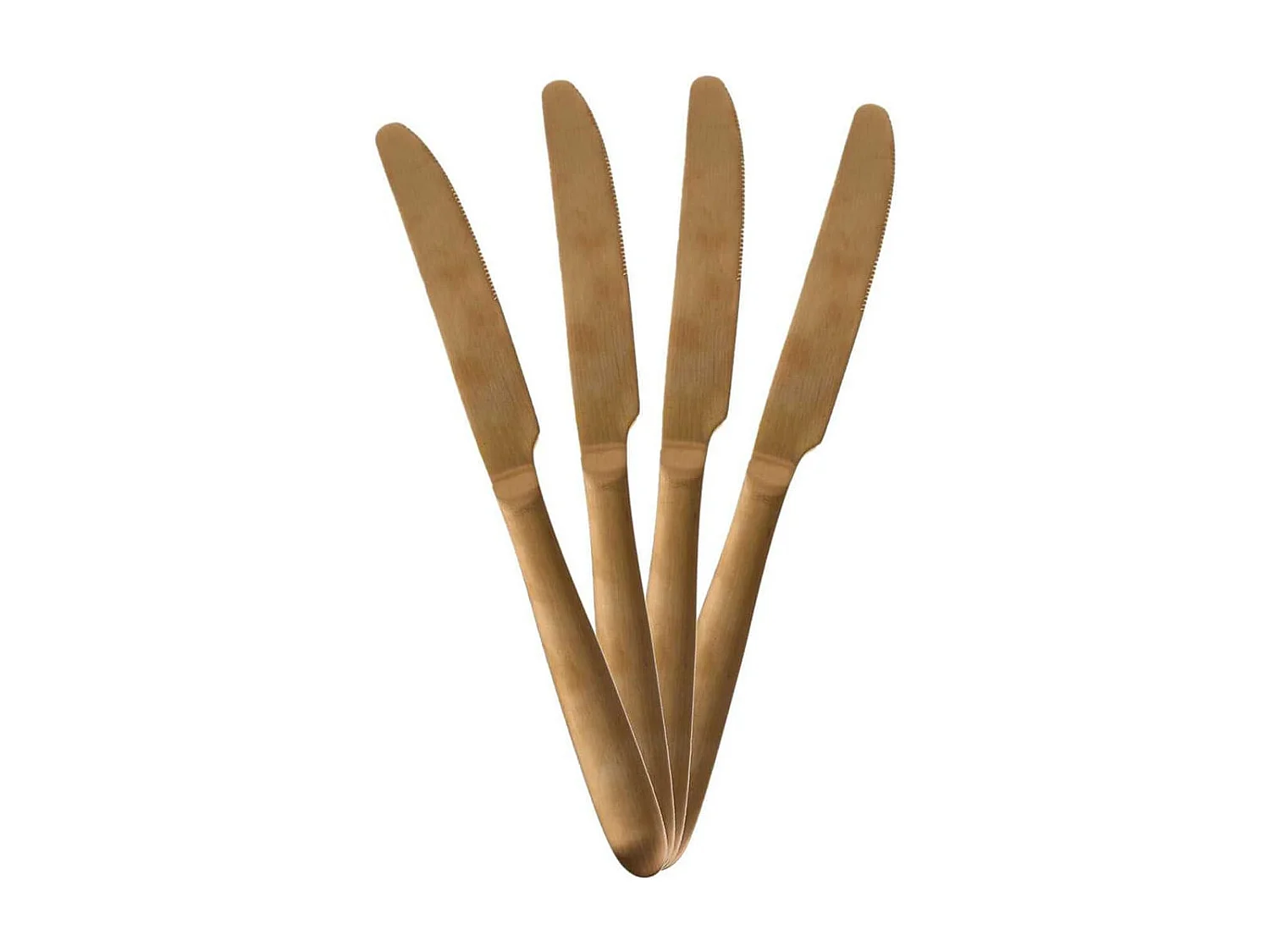 Ménagère 16 Pièces en Acier Inoxydable Cuivré - STELLA