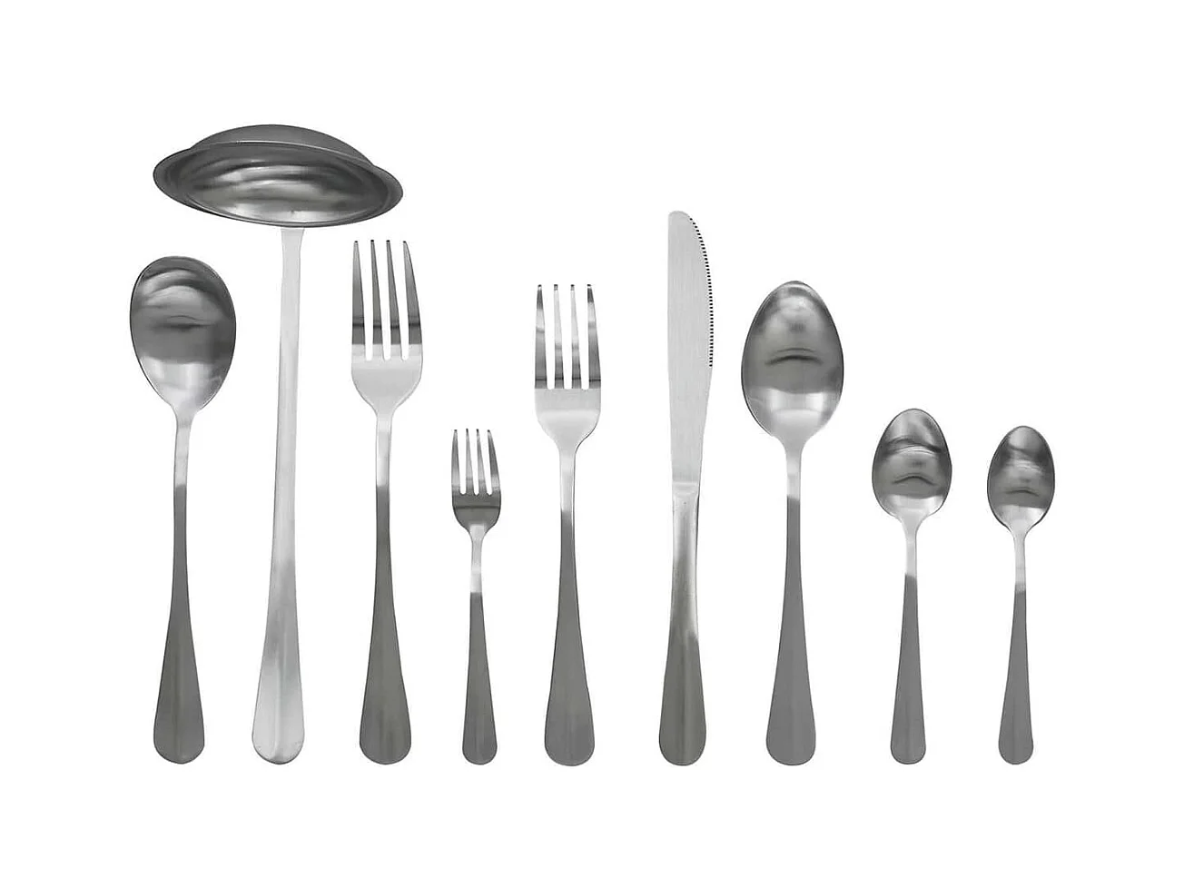 Ménagère 39 Pièces en Inox Argenté