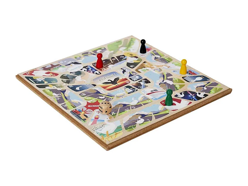 Jeu de l'Oie en Bois - BERNACHE
