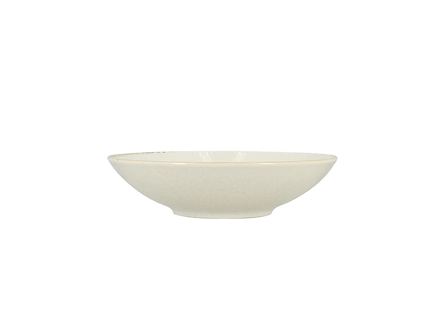 Novastyl - Lot 6 Assiettes Creuses Nuance 21cm En Porcelaine Blanc