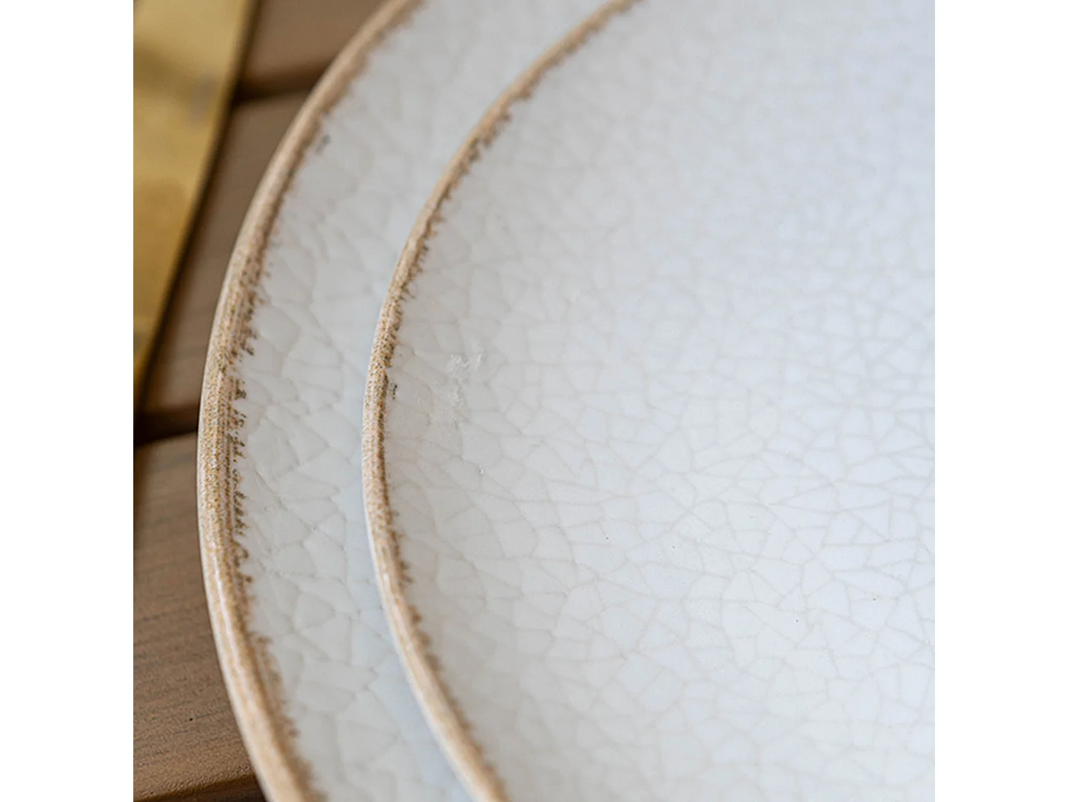 Novastyl - Lot 6 Assiettes Creuses Nuance 21cm En Porcelaine Blanc