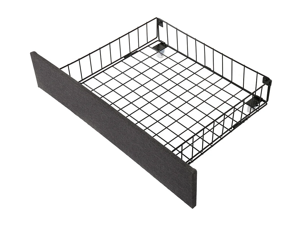 Lit adulte lit 160x200 cm lit rembourré hydraulique lit de rangement avec éclairage led lit double lin gris