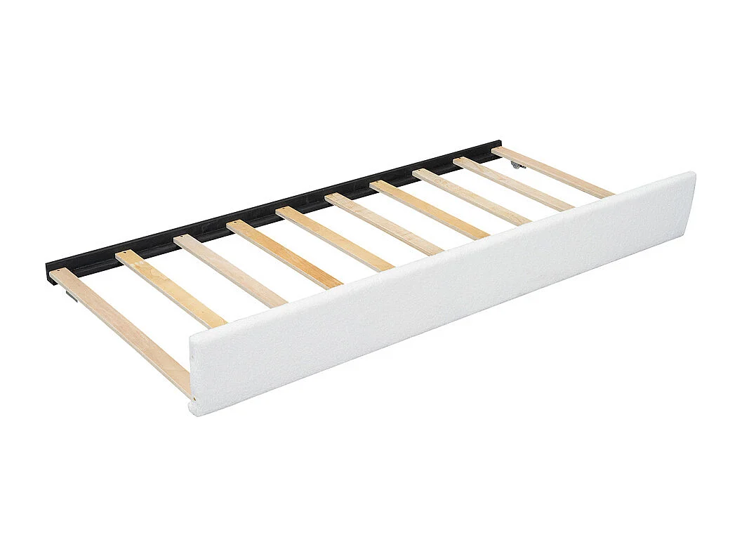 Gestoffeerd bed 140x200 cm opbergbed bed leeslamp hoofdeinde met usb oplaadfunctie tweepersoonsbed pu grijs