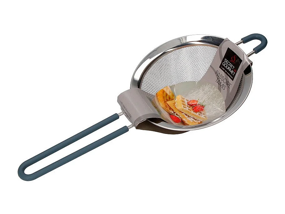 Passoire & Tamis en Inox "2 en 1" 13cm Gris