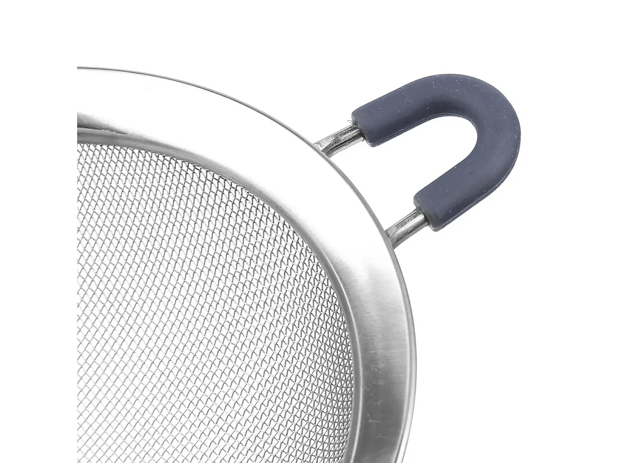 Passoire & Tamis en Inox "2 en 1" 13cm Gris