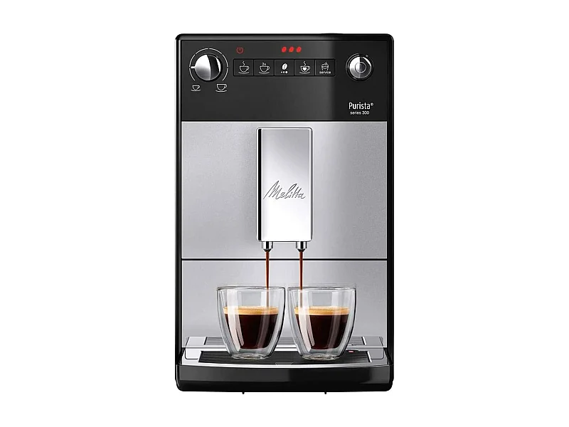 Bohnenkaffeemaschine – Silber