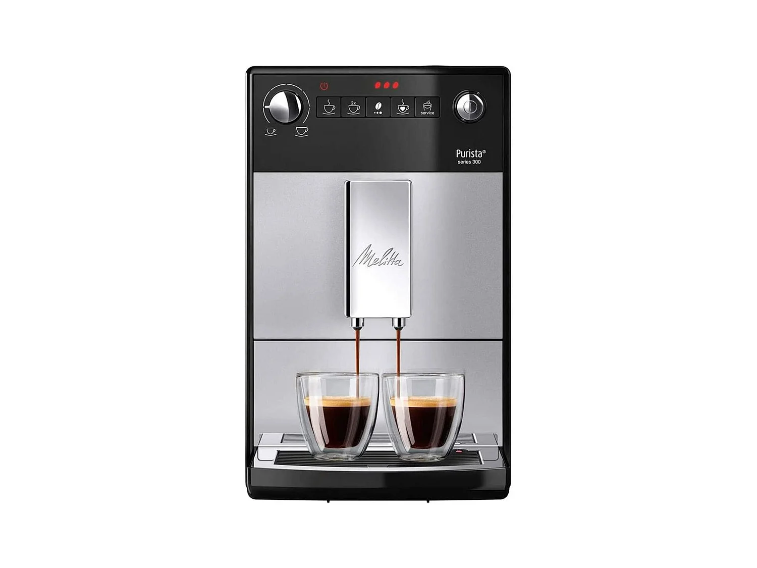 Cafétière électrique Melitta F230-101 Argenté 1450 W