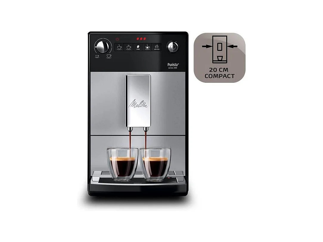 Cafétière électrique Melitta F230-101 Argenté 1450 W