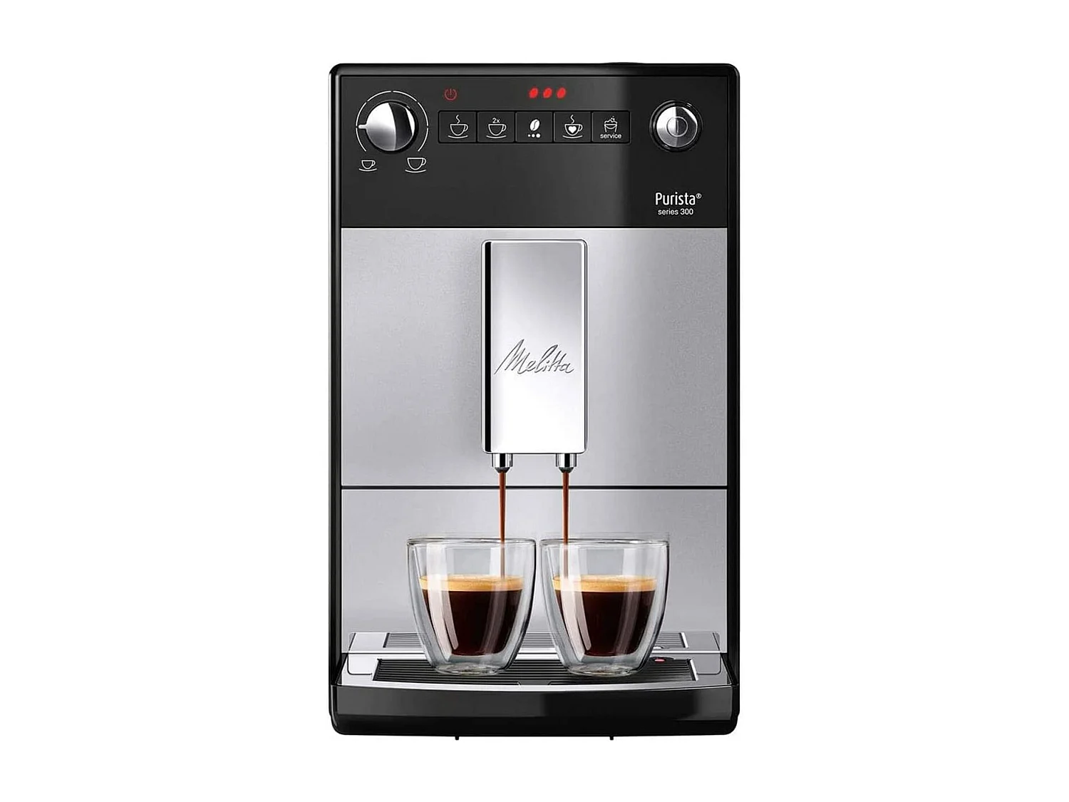 Bohnenkaffeemaschine – Silber