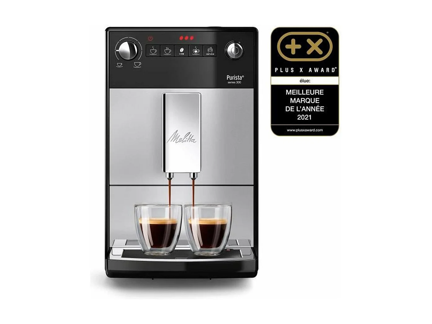 Bohnenkaffeemaschine – Silber