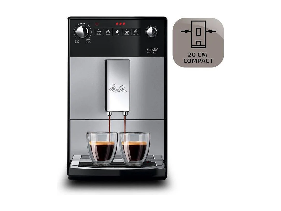 Bohnenkaffeemaschine – Silber