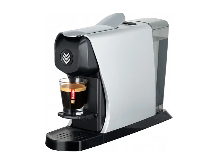 Cafetière à dosette ou capsule Malongo MACHINE EOH GRIS METAL