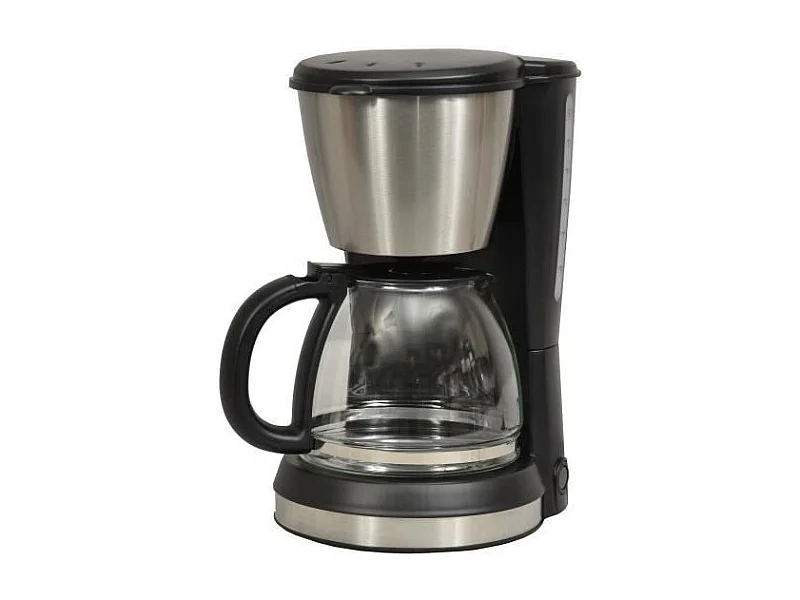 KITCHEN CHEF KSMD250 Cafetiere - 15 tasses - Inox/Noir