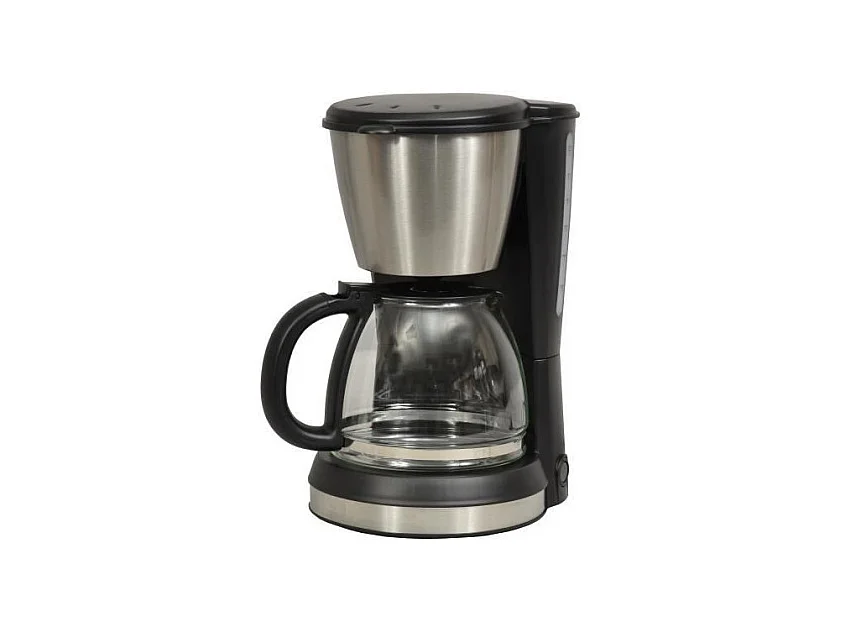 KITCHEN CHEF KSMD250 Cafetiere - 15 tasses - Inox/Noir