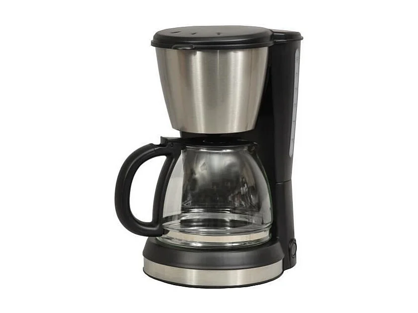 KITCHEN CHEF KSMD250 Cafetiere - 15 tasses - Inox/Noir