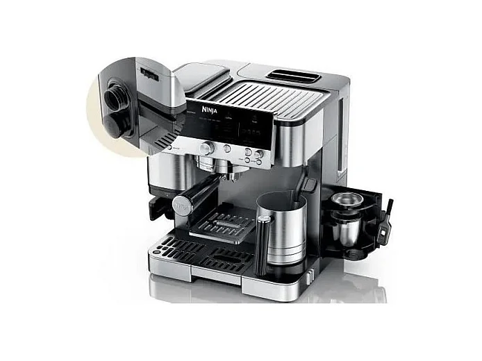 Machine a expresso - NINJA - ES501EU Luxe Essential - 2 L - Ecran digital - Noir / Inox