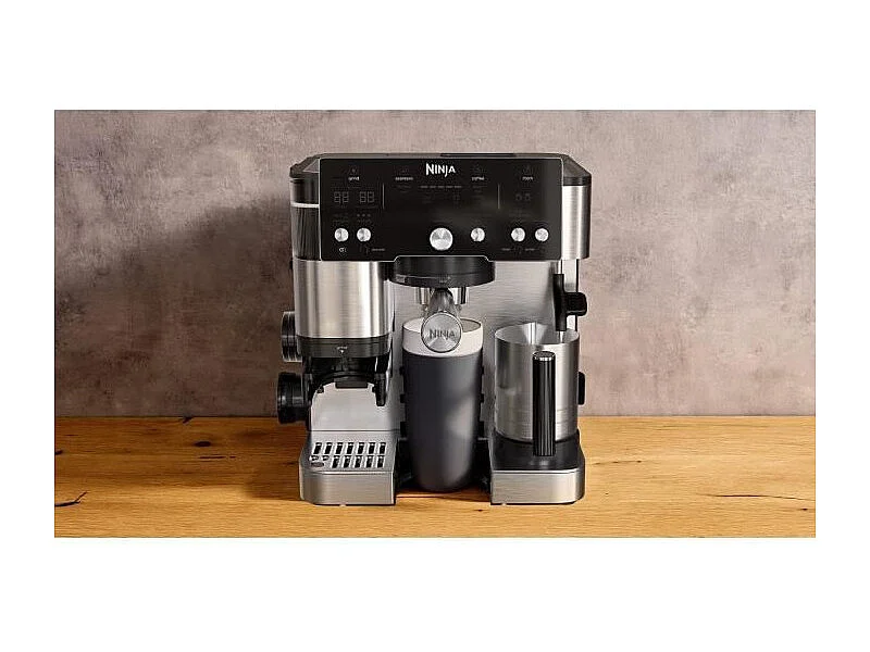 Machine a expresso - NINJA - ES501EU Luxe Essential - 2 L - Ecran digital - Noir / Inox