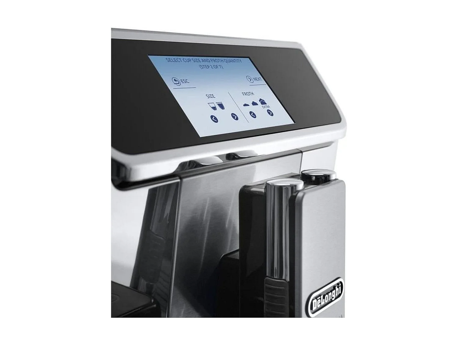 DELONGHI ECAM650.85.MS Expresso broyeur connecte PrimaDonna Elite Experience - Gris