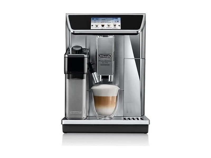 Cafetera espresso automática PrimaDonna Elite Experience gris con molinillo - Conectada