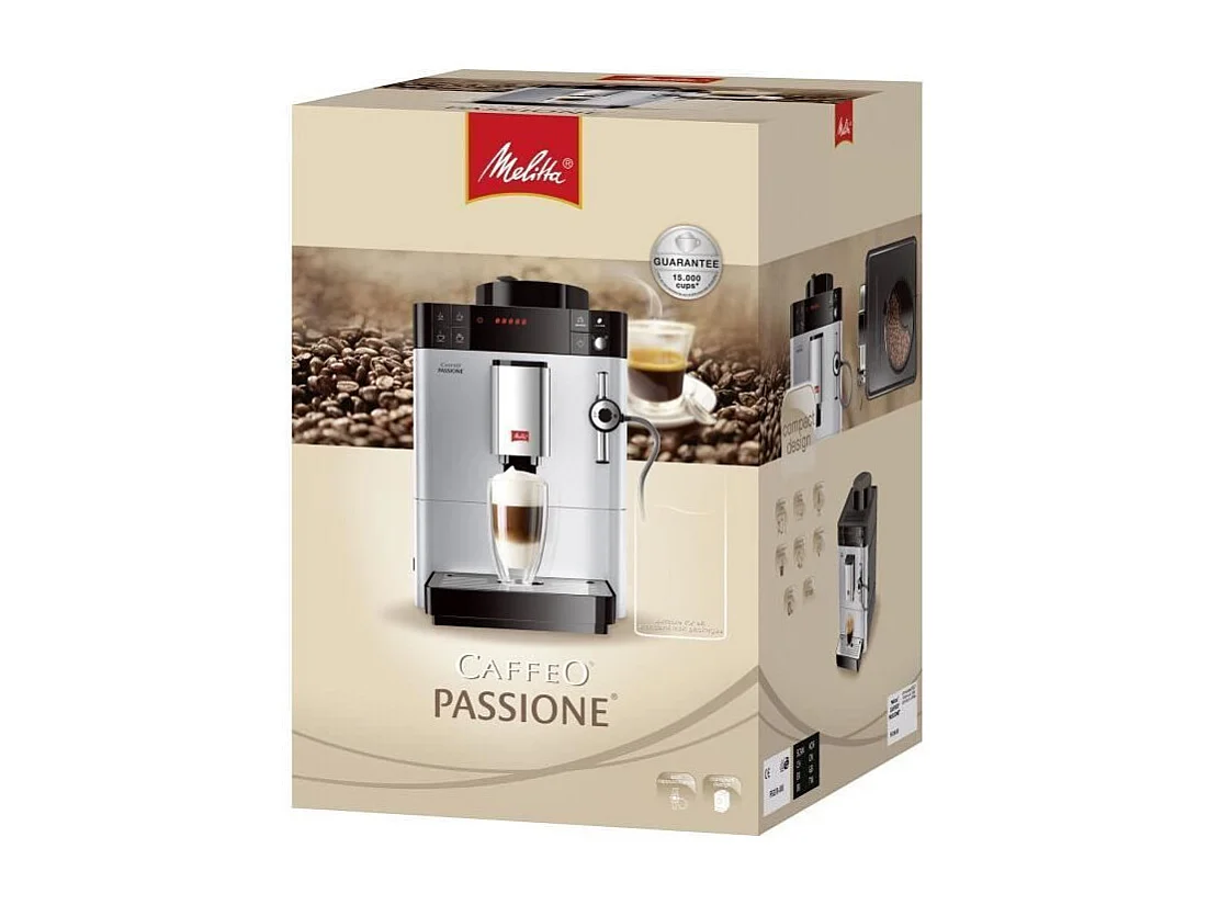 Machine à Café à Grain Passione - Argent