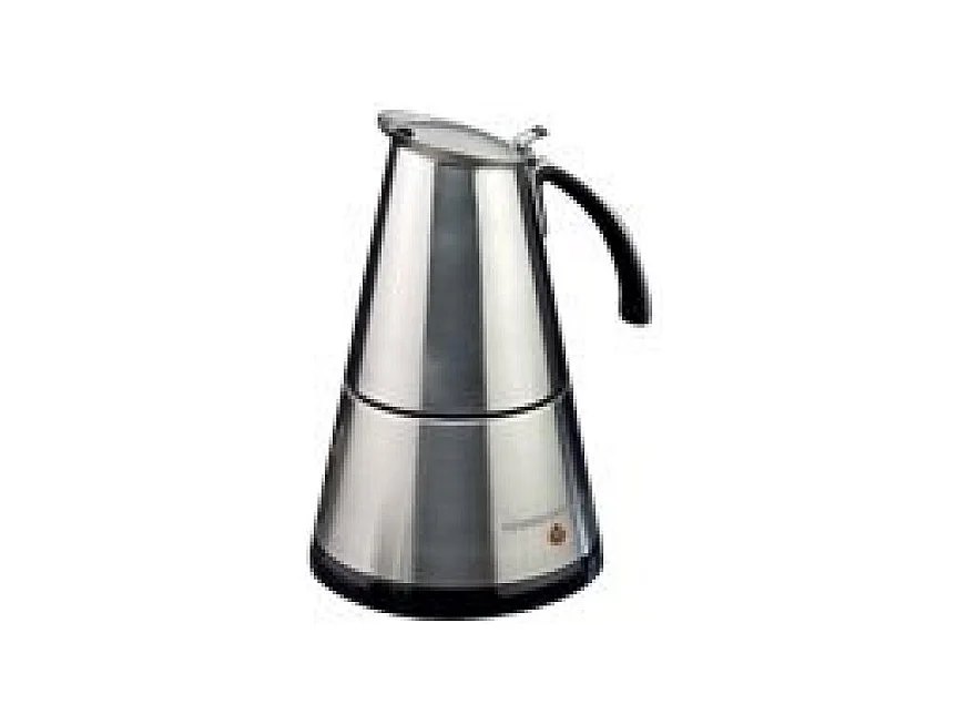Machine à Espresso Rommelsbacher deLuxe en Acier Inoxydable EKO366 E