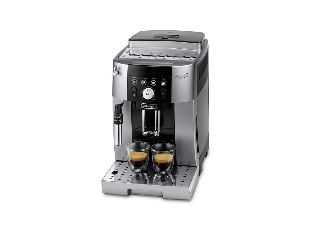 DeLonghi ECAM 250.23.SB Superautomatische Koffiemaker - Zwart Zilver, 1450W, 15 Bar, 250g, 1,8L