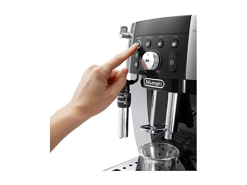 DeLonghi ECAM 250.23.SB Superautomatische Koffiemaker - Zwart Zilver, 1450W, 15 Bar, 250g, 1,8L