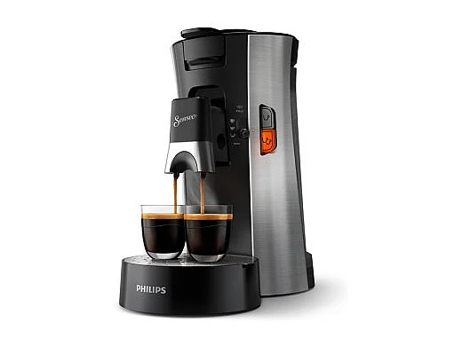 Cafetière à dosette ou capsule Philips CSA250 11 GRIS ANTHRACITE