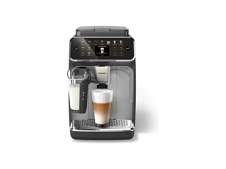 Expresso avec broyeur Philips LatteGo Series 4400 EP4446 70 230 W Noir et Argent