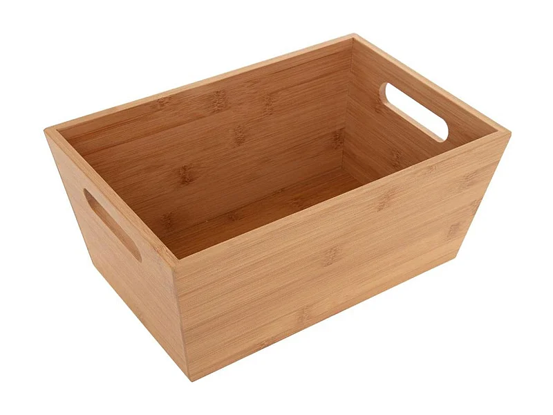 Panier de Rangement Bambou "Natureo" 30cm Naturel