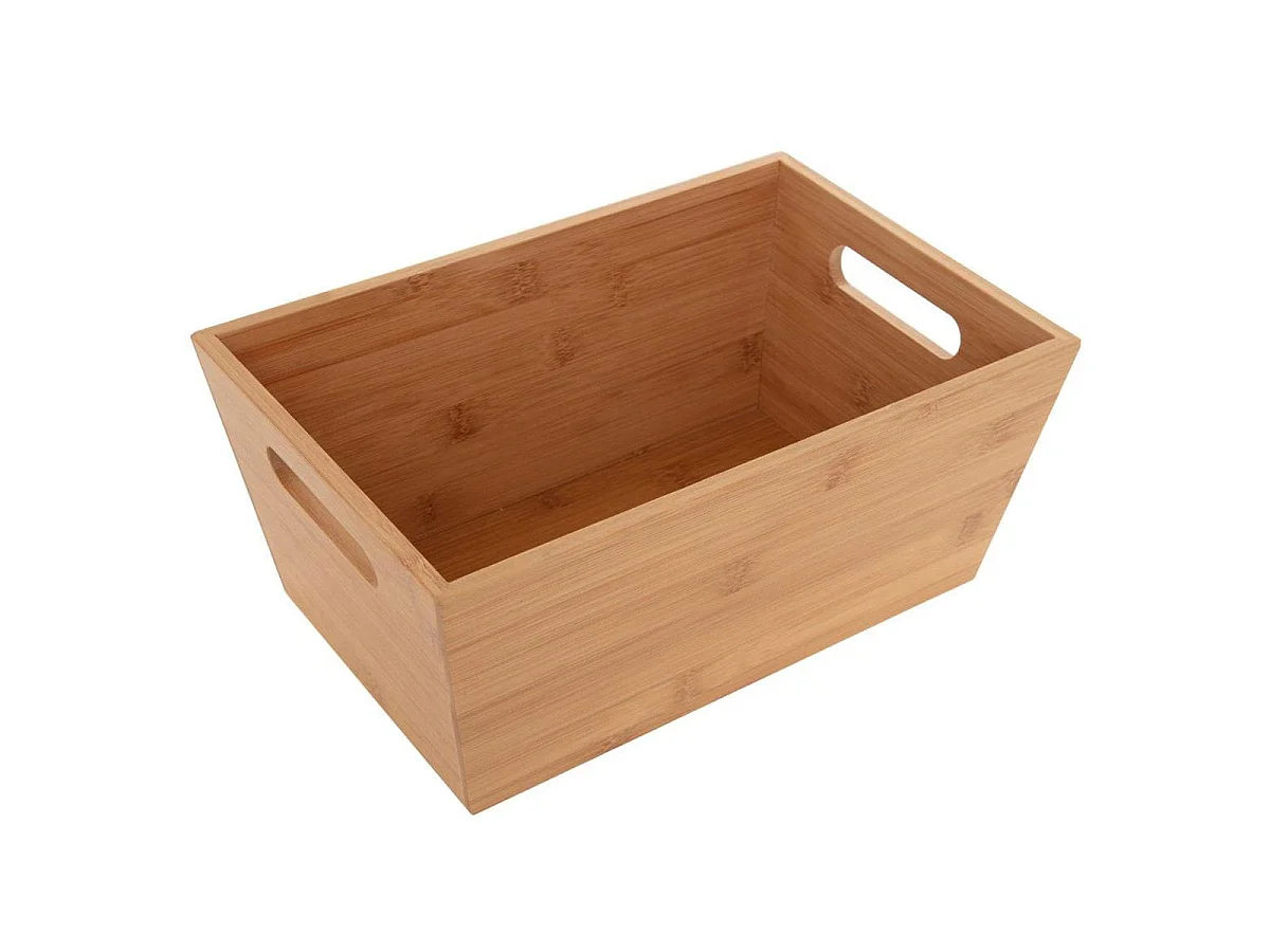 Panier de Rangement Bambou "Natureo" 30cm Naturel