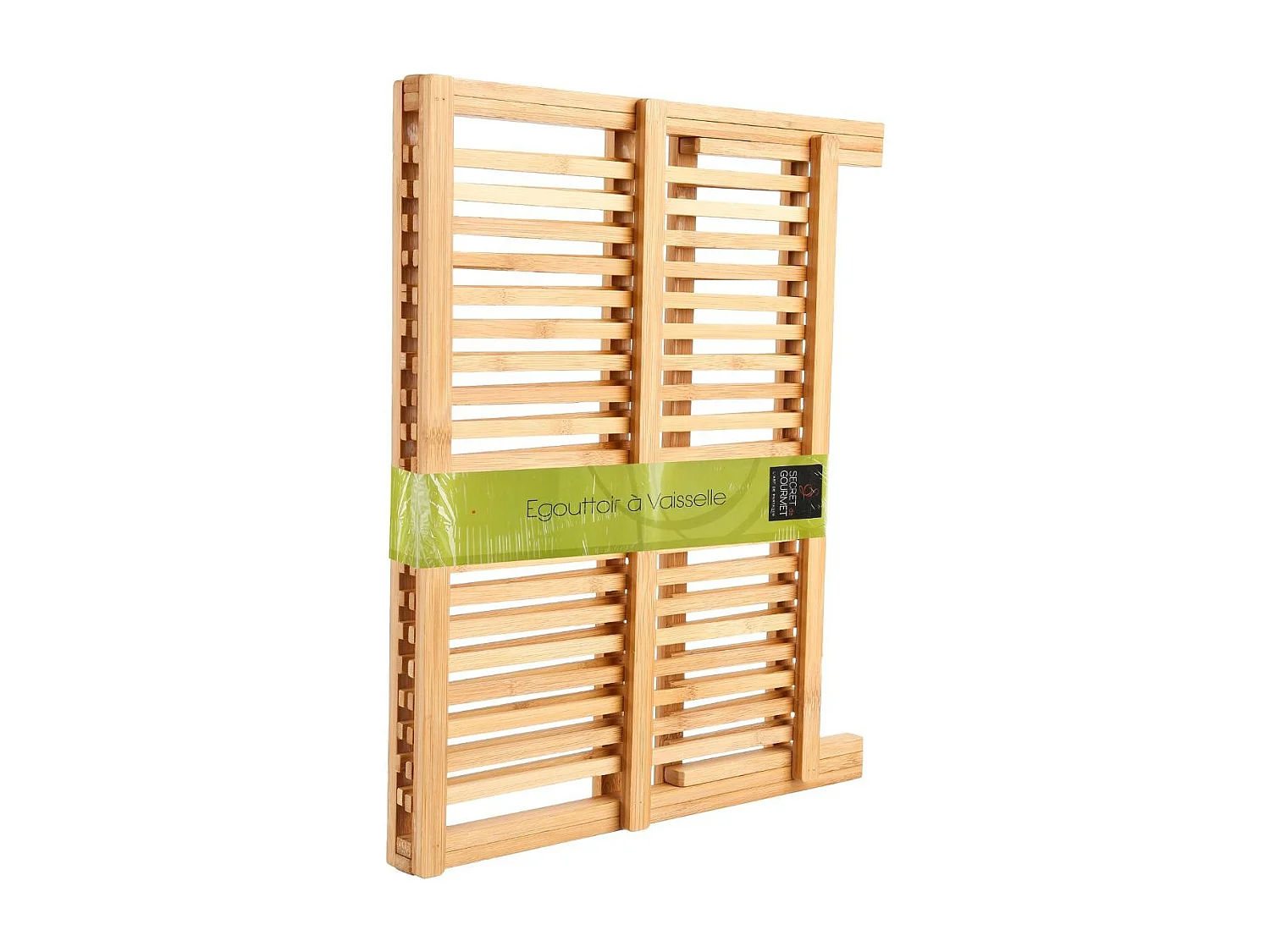 Égouttoir à Vaisselle Bambou "Latte" 42cm Naturel