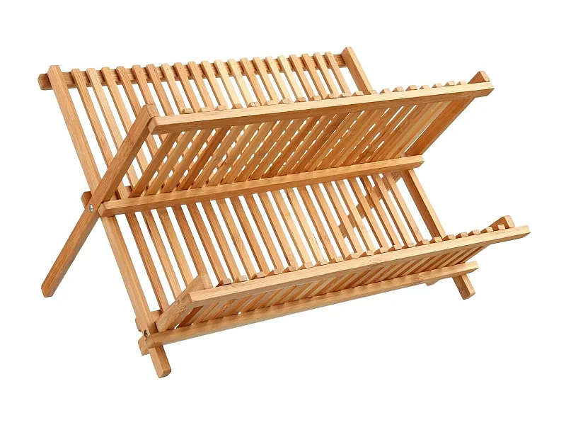 Égouttoir à Vaisselle Bambou "Latte" 42cm Naturel