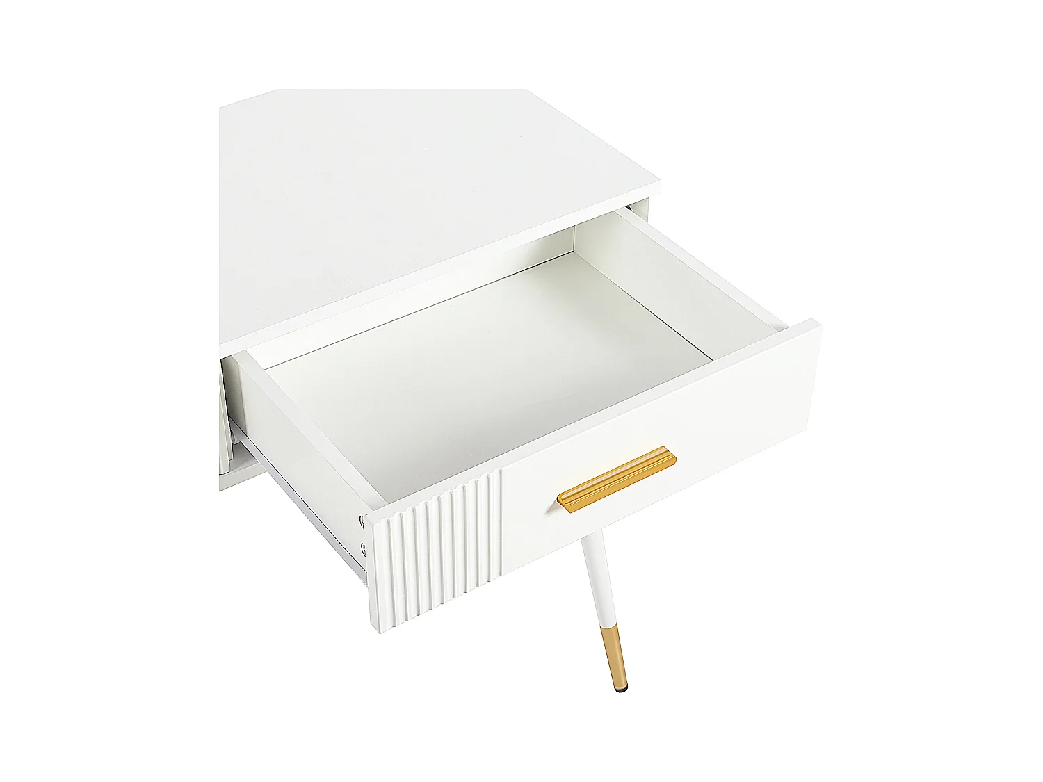 Bureau scandinave avec 2 tiroirs, ULTRAB OFFICE