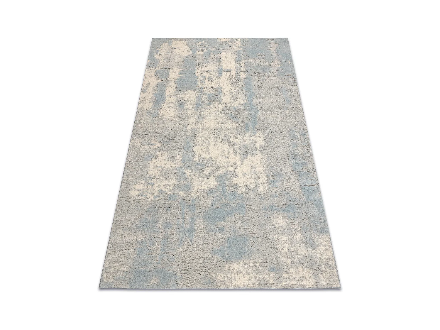 Moquette en laine FLUX 461.2.AE500 OSTA - Abstraction, structurelle, l 80x140 cm