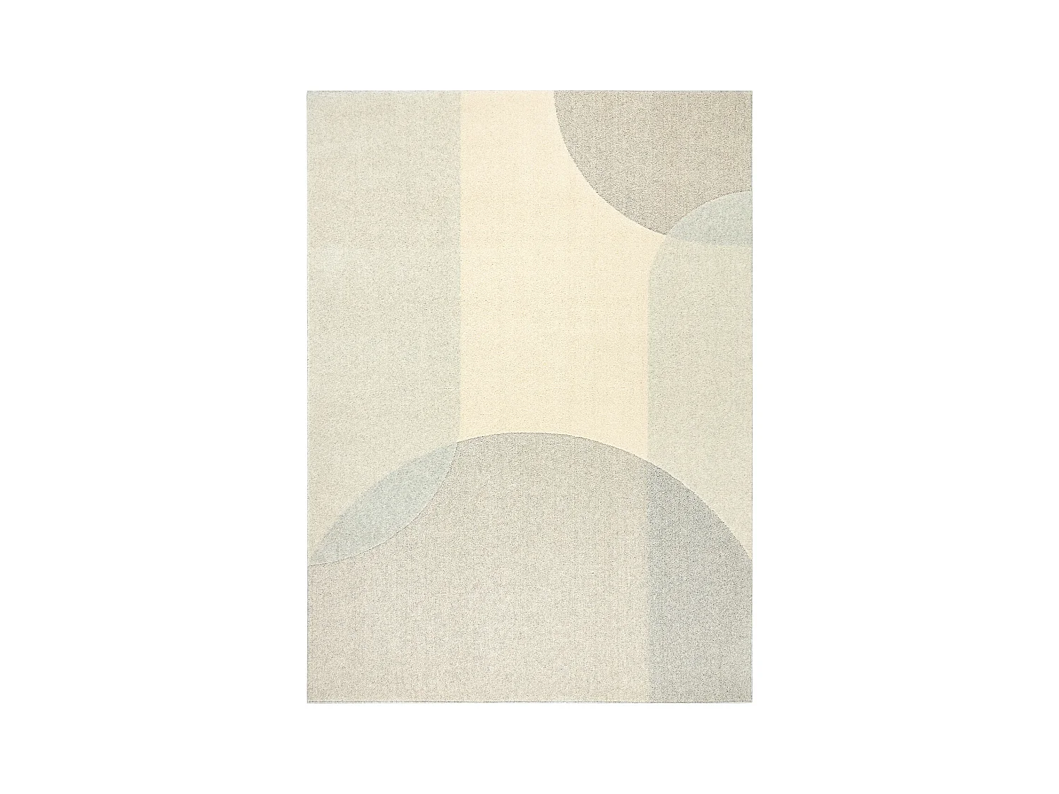 Moquette en laine FLUX 461.7.AE120 OSTA - Géométrique, structurelle, 135x200 cm