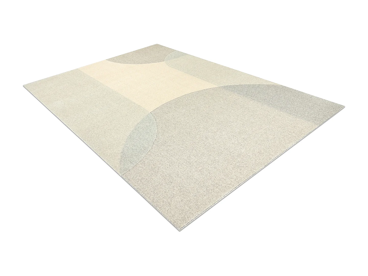 FLUX 461.7.AE120 Wollteppich OSTA - Geometrisch, Strukturell, Loft bei 135x200 cm