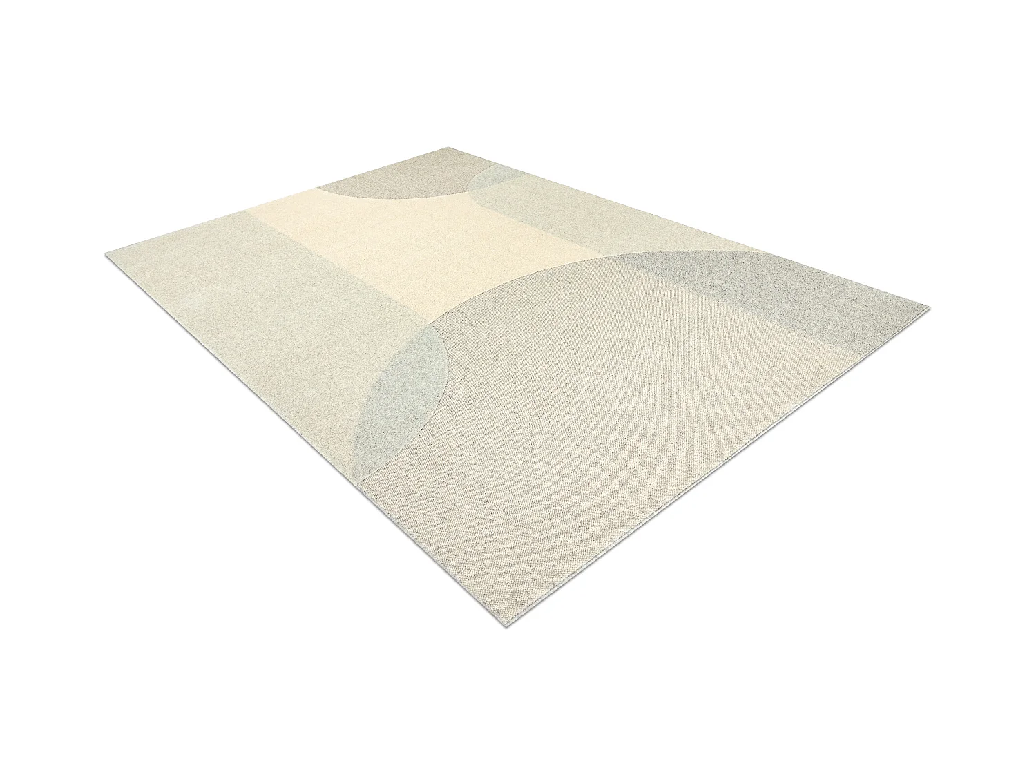 Moquette en laine FLUX 461.7.AE120 OSTA - Géométrique, structurelle, 60x120 cm