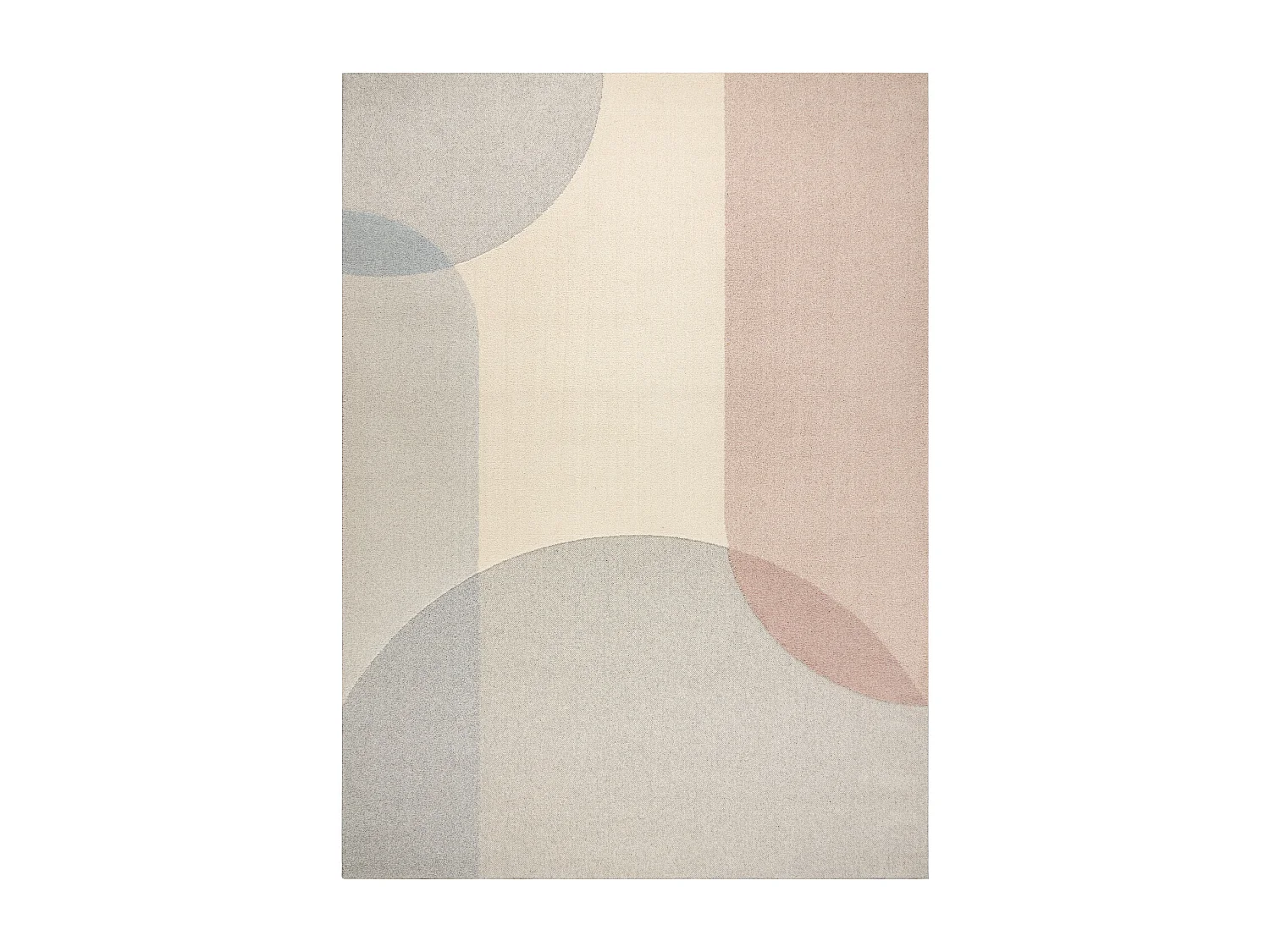 Moquette en laine FLUX 461.7.AE990 OSTA - Géométrique, structurelle, 200x300 cm