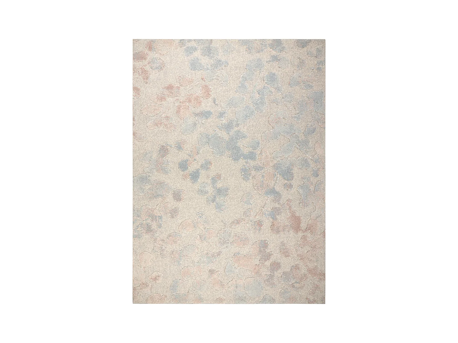 Moquette en laine FLUX 461.60.AE990 OSTA - Abstraction, structurelle,  135x200 cm