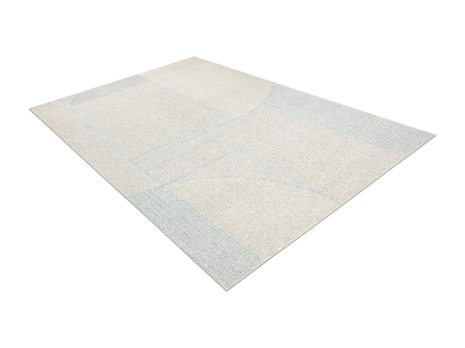 FLUX 461.14.AE120 tappeto in lana OSTA - Geometrico, strutturale, loft 240x340 cm