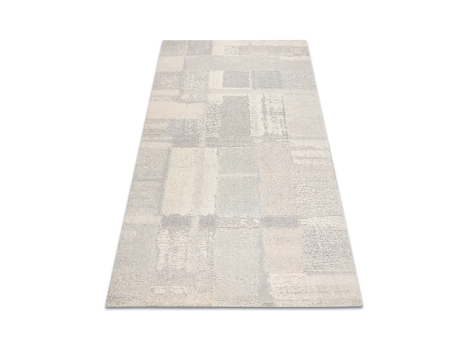 Moquette en laine FLUX 461.43.AE110 OSTA - Géométrique, structurelle 120x170 cm