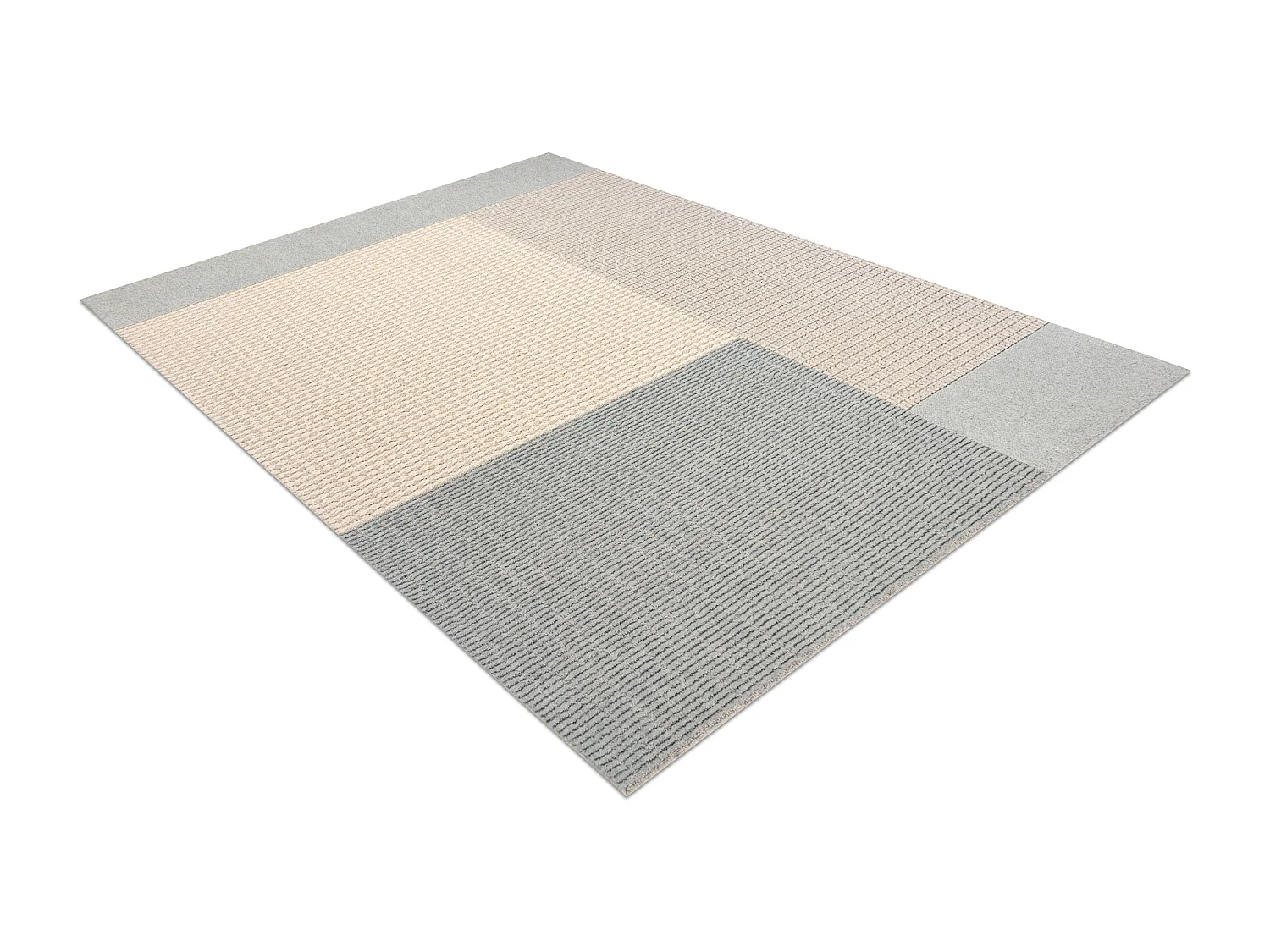 FLUX 461.9.AE500 tappeto in lana OSTA - Geometrico, strutturale, loft  160x230 cm