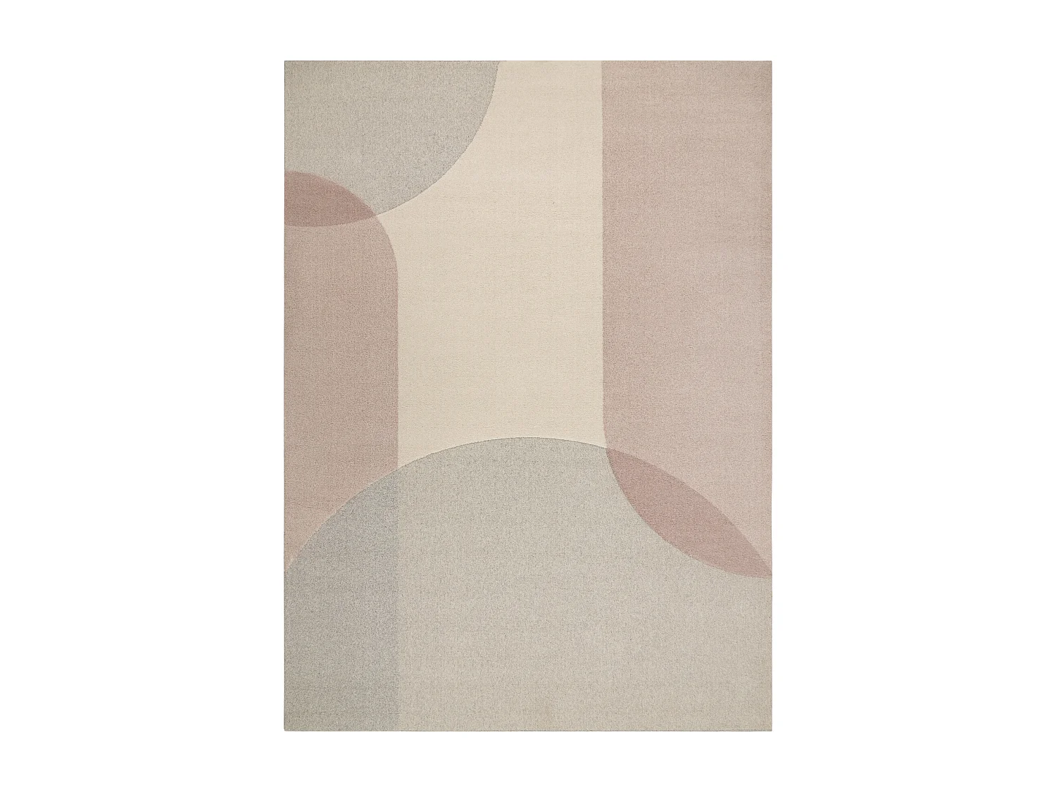 Moquette en laine FLUX 461.7.AE200 OSTA - Géométrique, structurelle, 120x170 cm