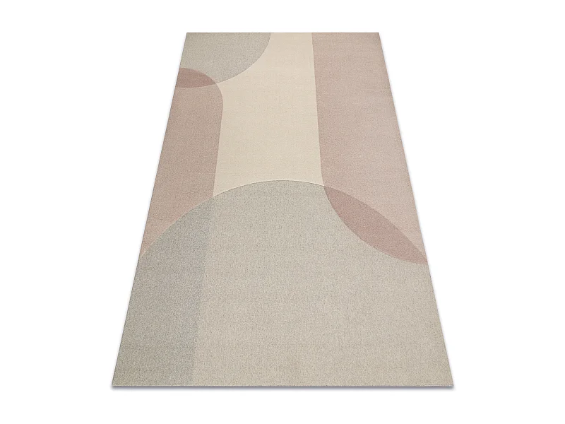 Moquette en laine FLUX 461.7.AE200 OSTA - Géométrique, structurelle, 120x170 cm