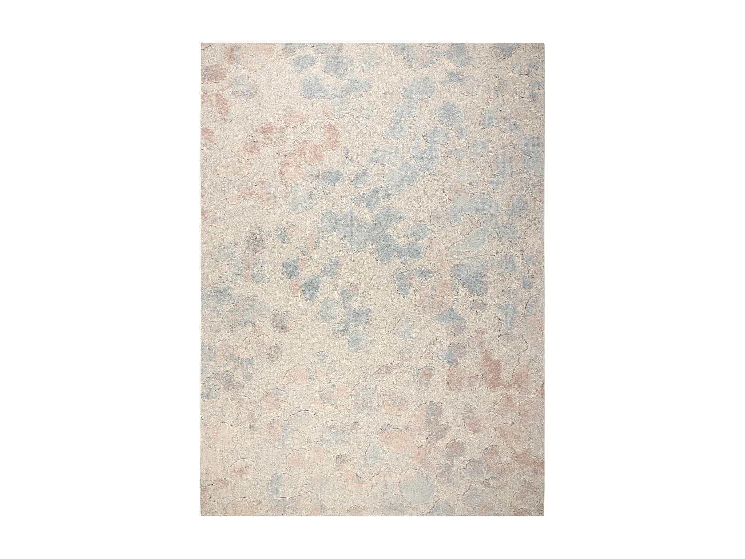 Moquette en laine FLUX 461.60.AE990 OSTA - Abstraction, structurelle,  120x170 cm