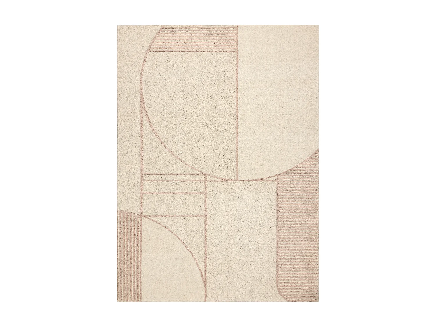 FLUX 461.14.AE200 tappeto in lana OSTA - Geometrico, strutturale, loft 240x340 cm