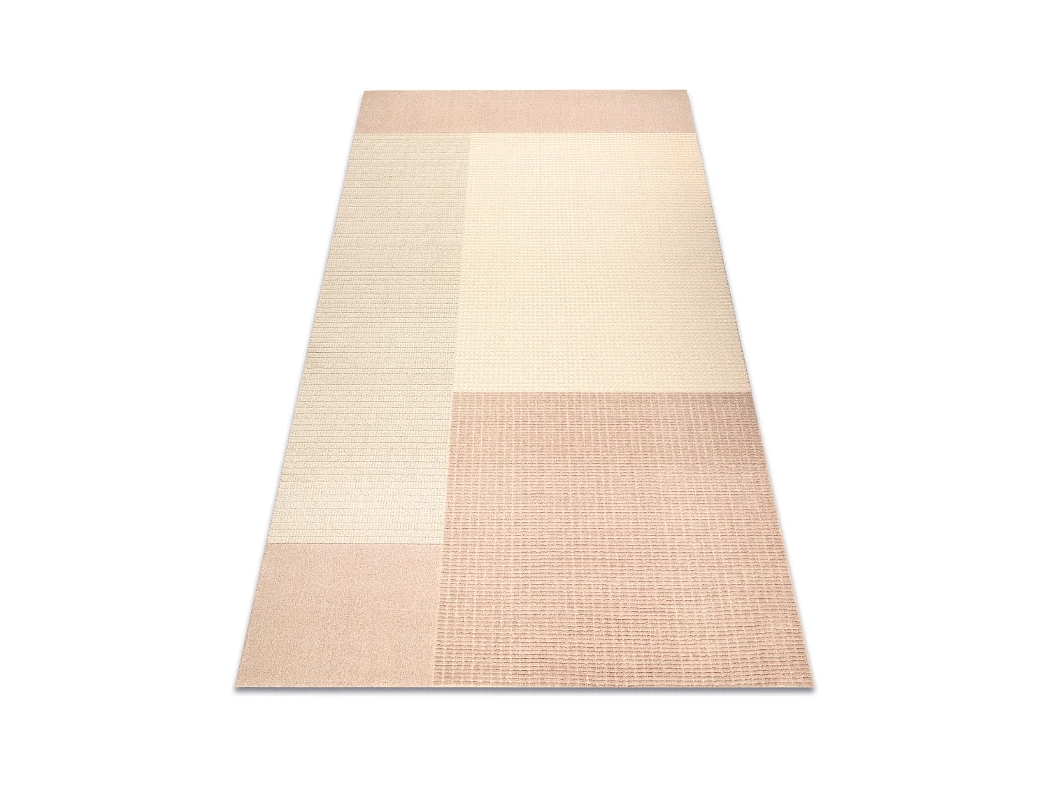 Moquette en laine FLUX 461.9.AE200 OSTA - Géométrique, structurelle, 80x140 cm